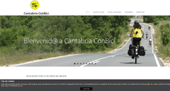 Desktop Screenshot of cantabriaconbici.org